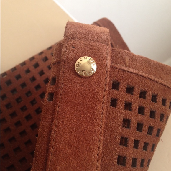 Michael Kors Suede Brown Graham Boots - Picture 4 of 4